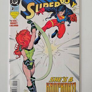 SUPERBOY #2 Mar 1994 DC Comics She's A Knockout! VF/NM